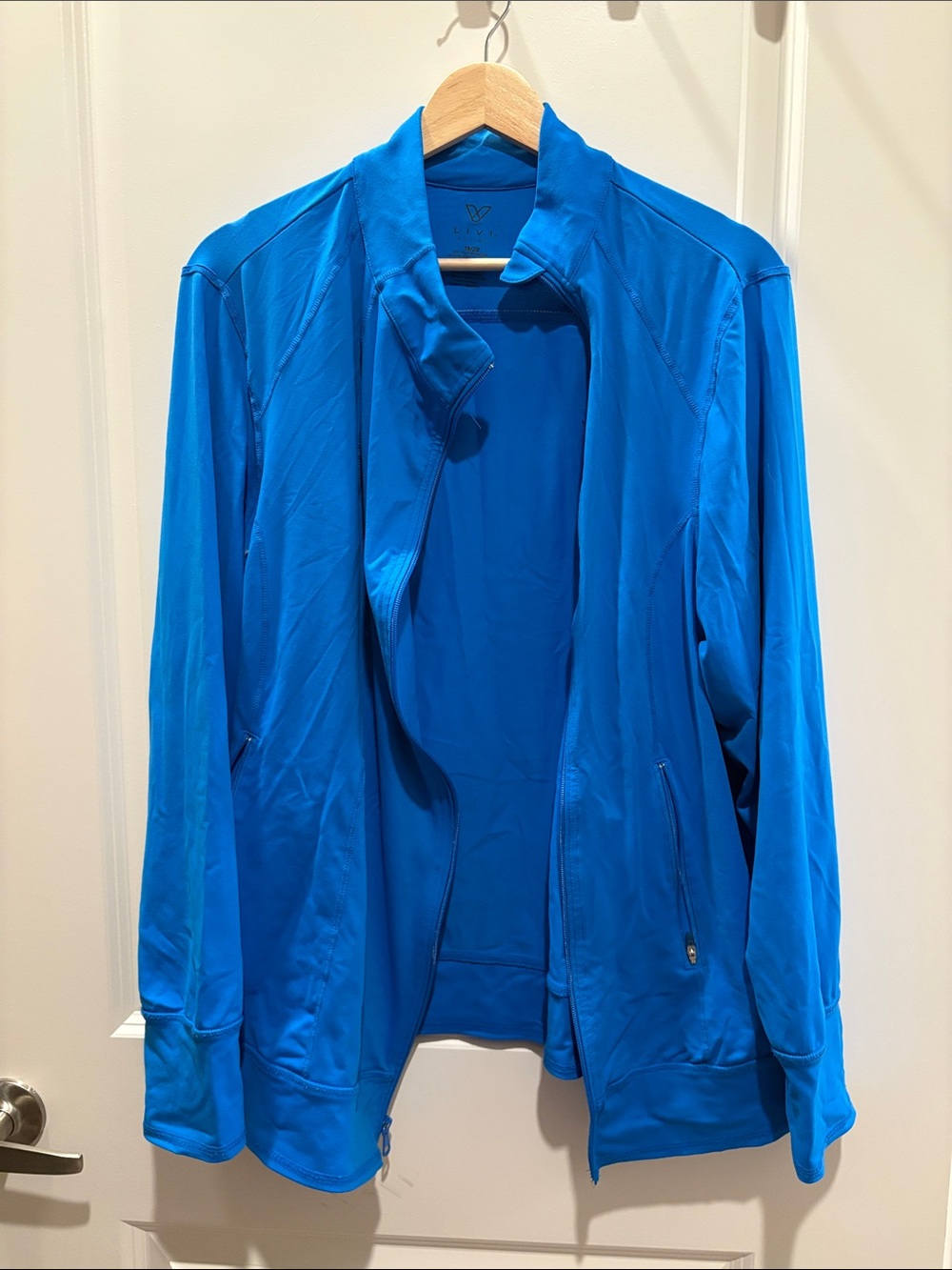 Livi Active Bright Blue Women's Bomber Jacket
